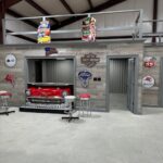 GB garage workshop interior office