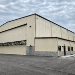 Jad H aircraft hangar with offices
