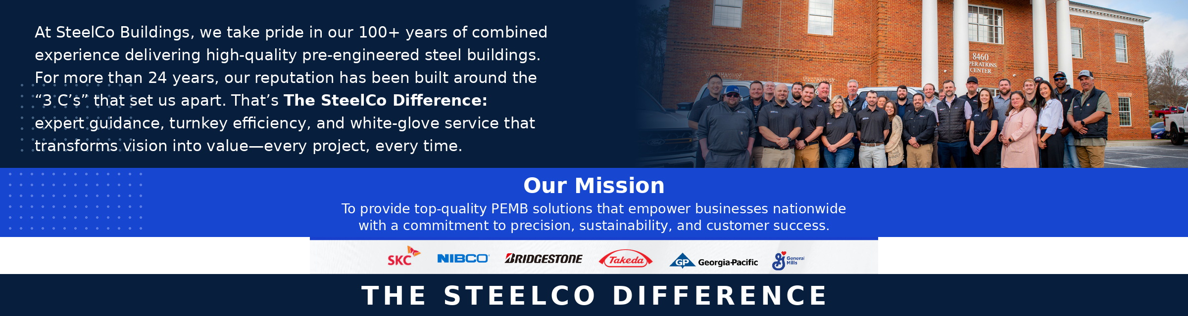 the steelco difference hero image v3